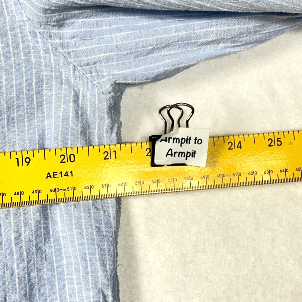 Brooks Brothers J Crew Alan Flusser Mens Size M Button Down Shirts Gingham Linen - Picture 14 of 16